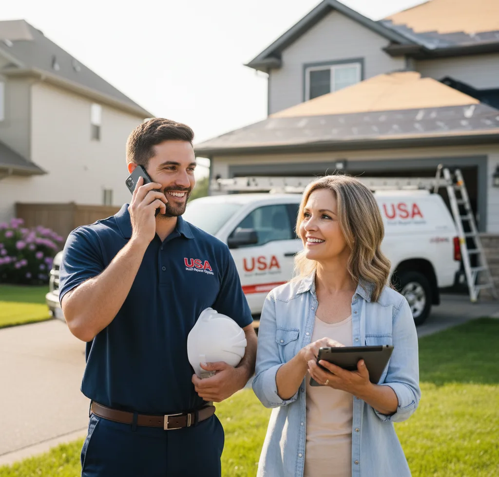 USA Roof Repair Experts customer support in Wood Dale